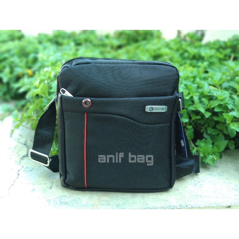 TAS SELEMPANG PRIA SLINGBAG PRIA KERJA POLO LINE