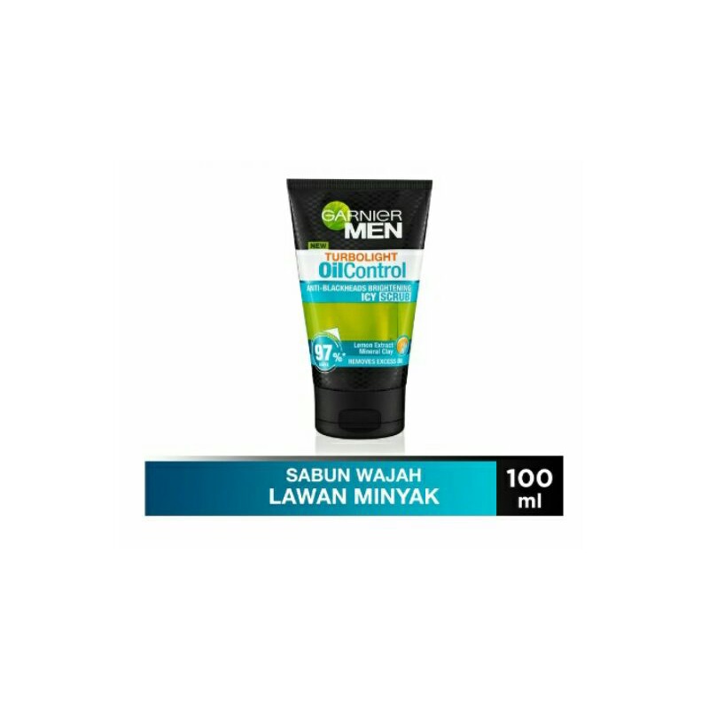 Garnier Men Turbo Light Oil Control IcyScrub 100MI