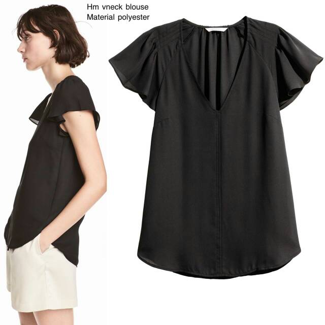 Hm v neck blouse