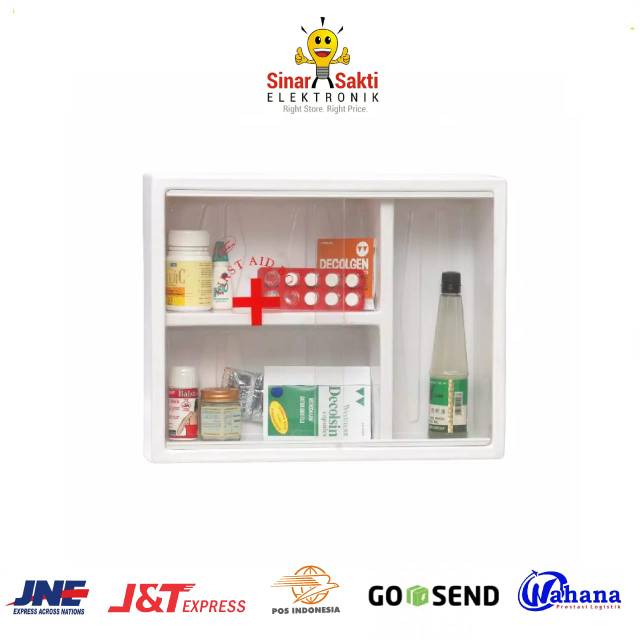 Kotak Obat P3K Maspion MK 11 - Maspion MK11 Wall Cab First Aid Box