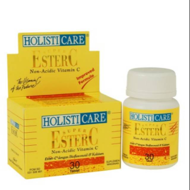 VITAMIN C HOLISTICARE ESTER C ISI 30 TABLET