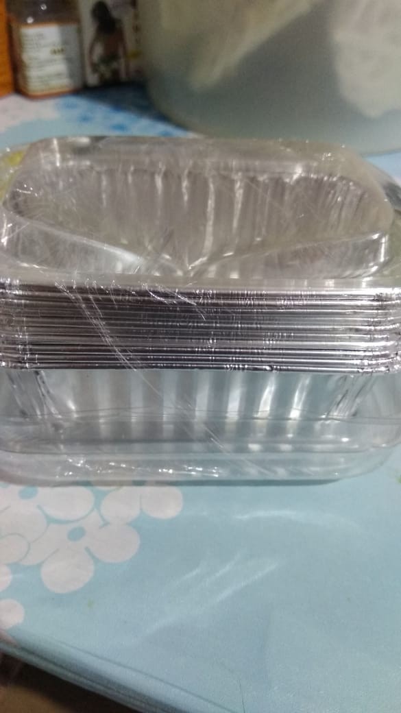 Per 10 Pcs P150/bx984519 Plus Tutup Mika Alu Foil Tray