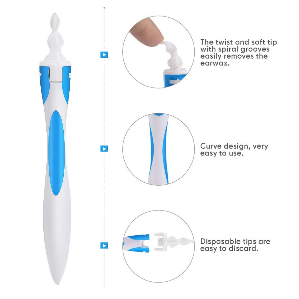 Find Back Ear Cleaner Swab Alat Pembersih Korek Kuping Kotoran Telinga