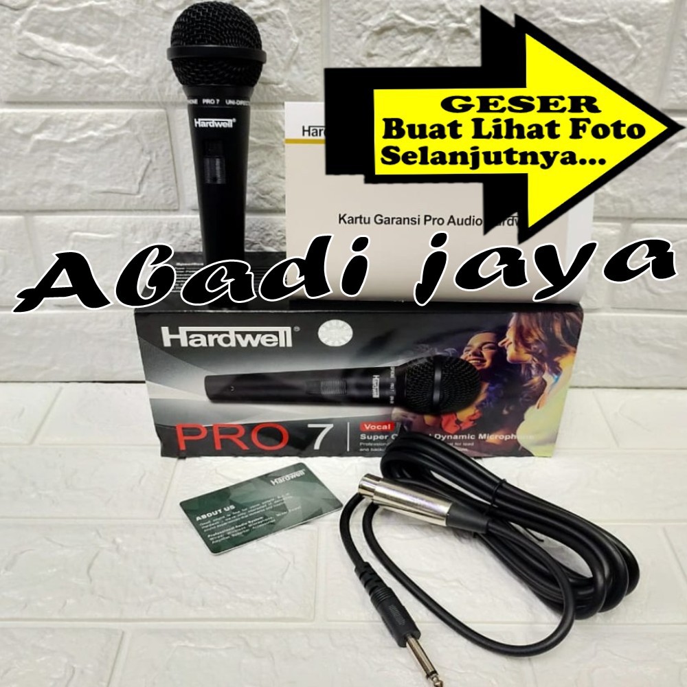 mic hardwell pro7 kabel ORYGINAL hardwell pro 7 2warna HARDWELL PRO7 PRO 7