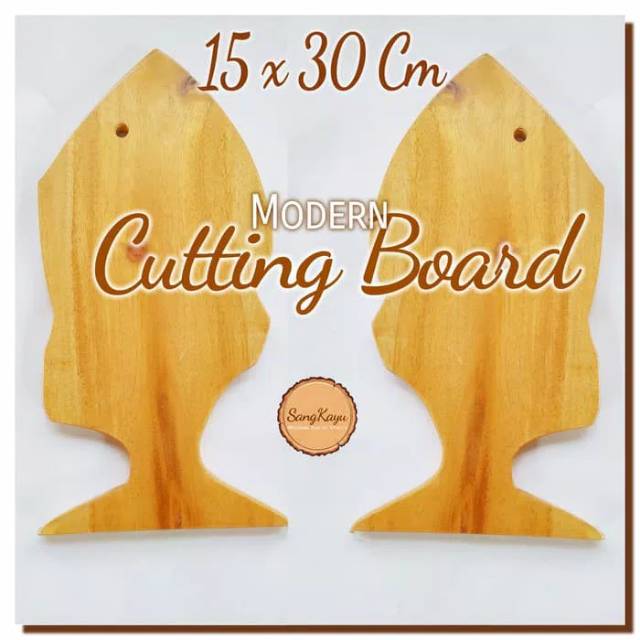 Modern Cutting Board 15x30Cm talenan kayu unik chopping board rustic