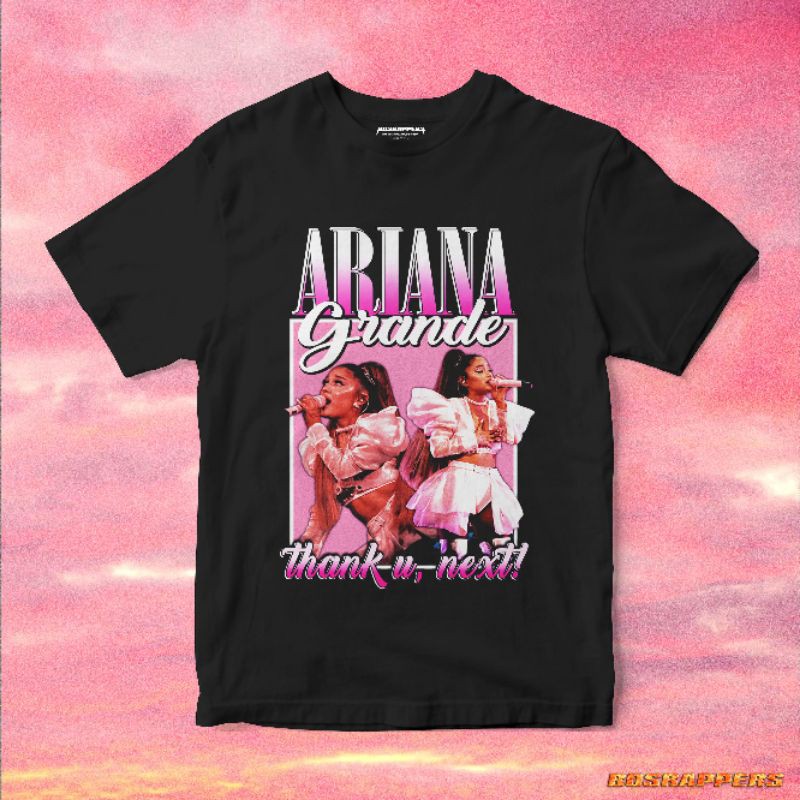 ARIANA GRANDE HOMAGE TEE | ARIANA GRANDE TSHIRT | KAOS ARIANA GRANDE