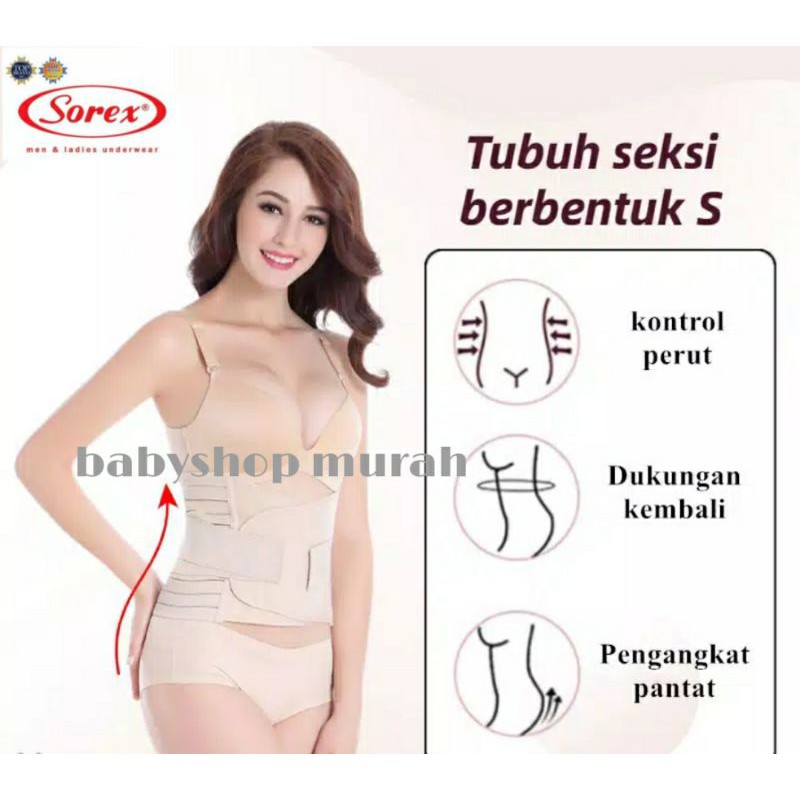 KORSET STAGEN PELANGSING PERUT SOREX 1052 8052 SHAPEWEAR SLIM