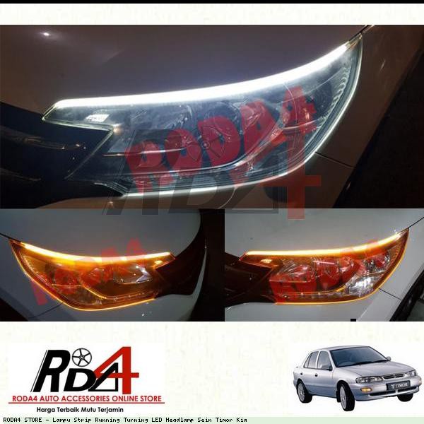 Lampu Strip Running Turning LED Headlamp Sein Timor Kia