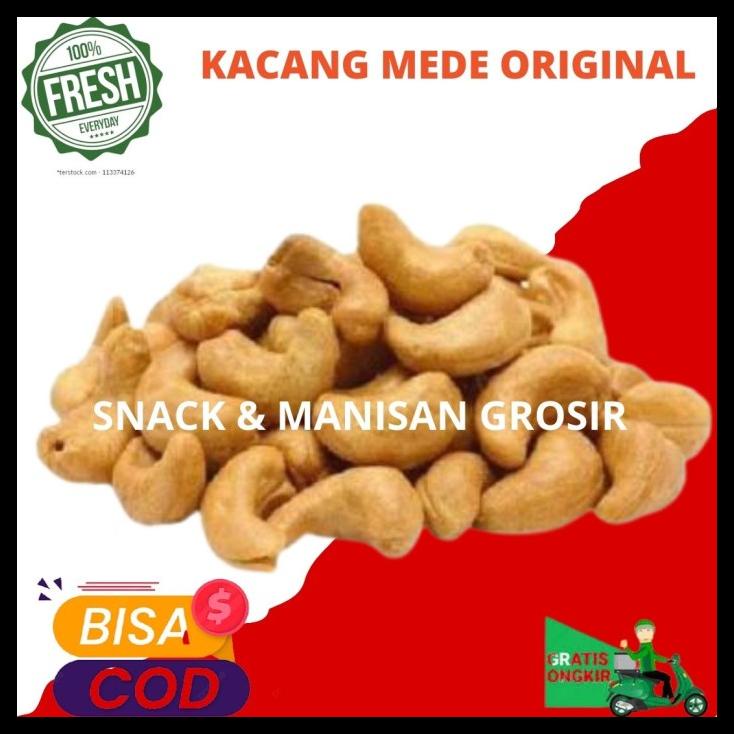 

DISKON TERBATAS !!! KACANG MEDE PANGGANG ORIGINAL 1000 GRAM TERLARIS