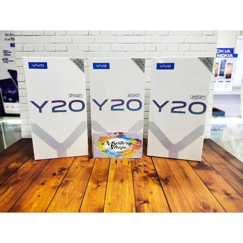VIVO Y20 2021 RAM 4/64GB GARANSI RESMI