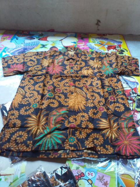 Blouse Batik Wanita Ukel Anggrek