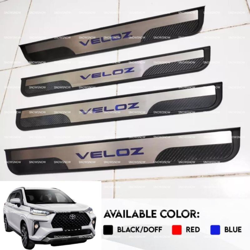 Sillplate Samping Avanza Xenia Veloz GR SPORT 2022 2023 Up Sporty Non / Lampu LED