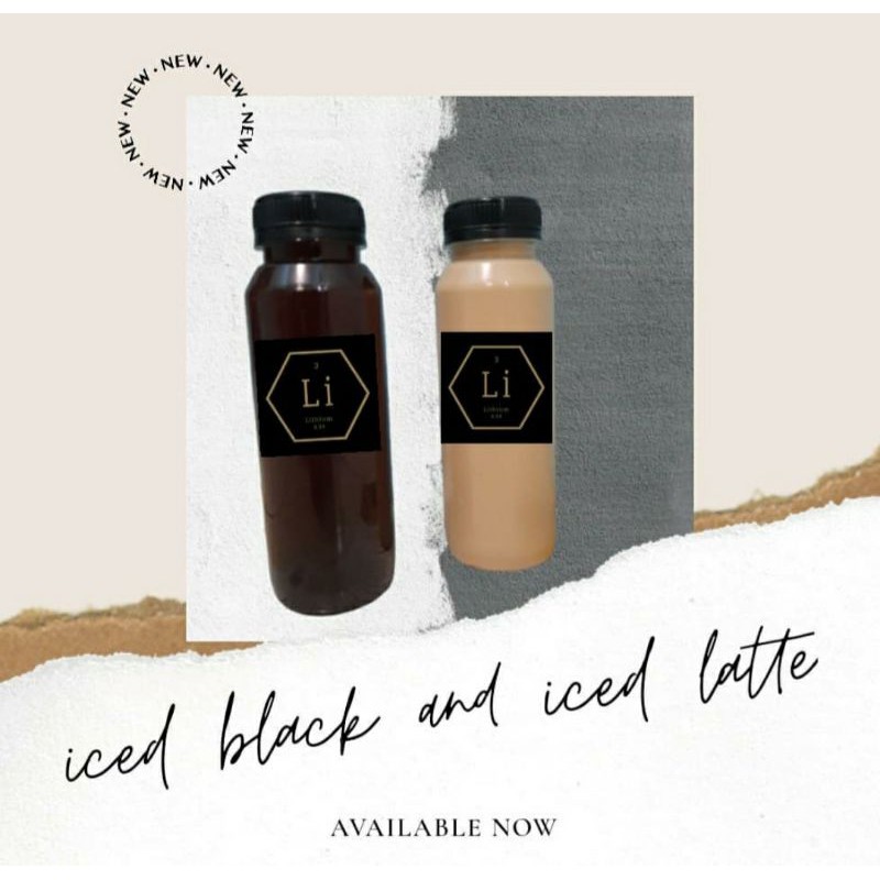 

Iced cooffee & iced lattee 100% kopi arabika. 250 ml.