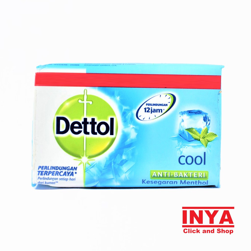 DETTOL COOL ANTI BAKTERI SOAP 105gr - Sabun Batang