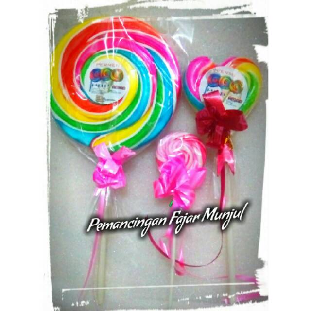 

Permen Lolipop Manis Ukuran Besar 12.5cm