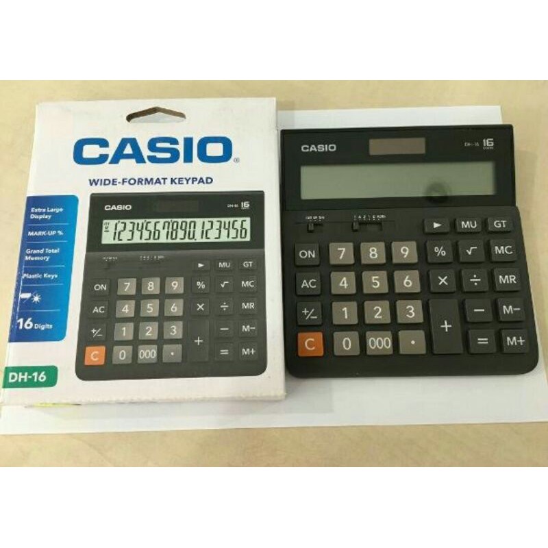 

KALKULATOR CASIO 16 DIGIT DH 16