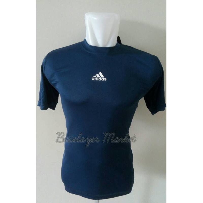 Baselayer Shortsleeve Adidas Lengan Pendek Gym Baju Olahraga