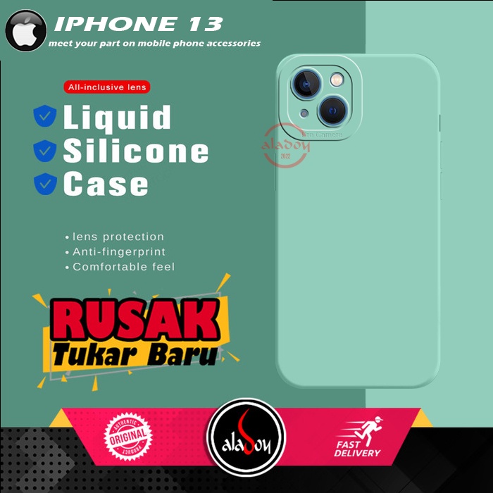 Soft Case Iphone 13 Case Liquid Silicone Pro Camera Premium Casing