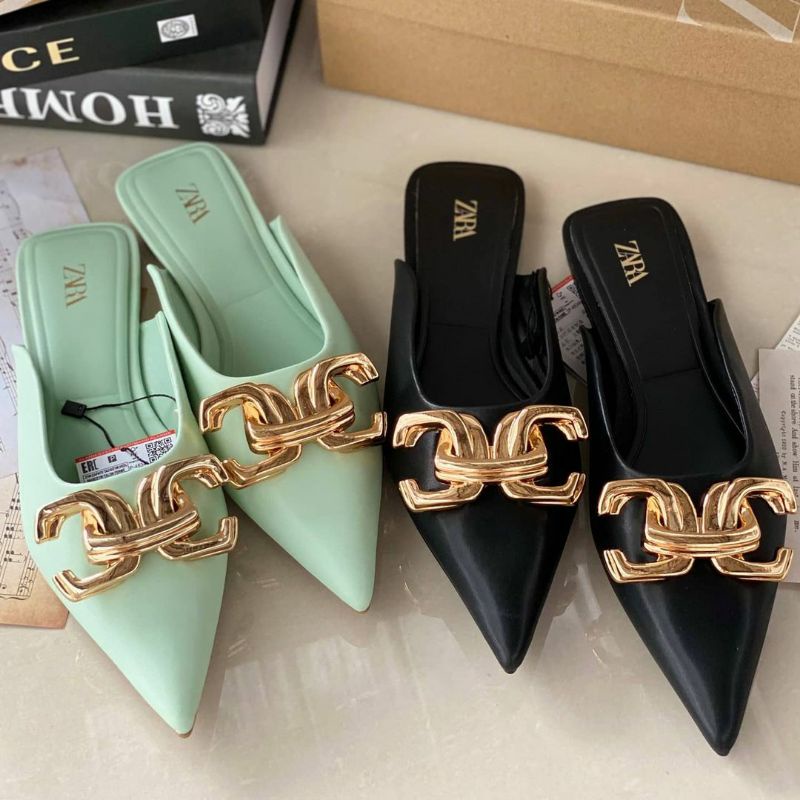 Sepatu Wanita Zara 560 Flat Shoes
