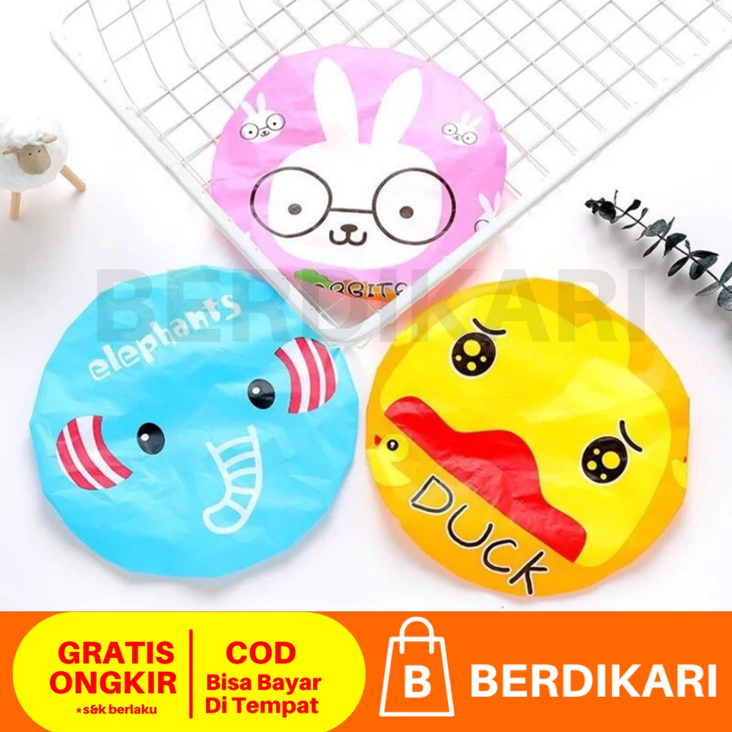 Topi Mandi Kartun