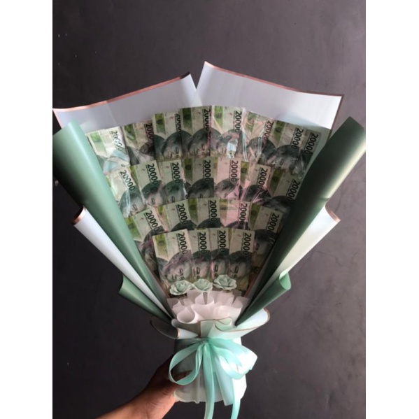 

buket uang 20.000