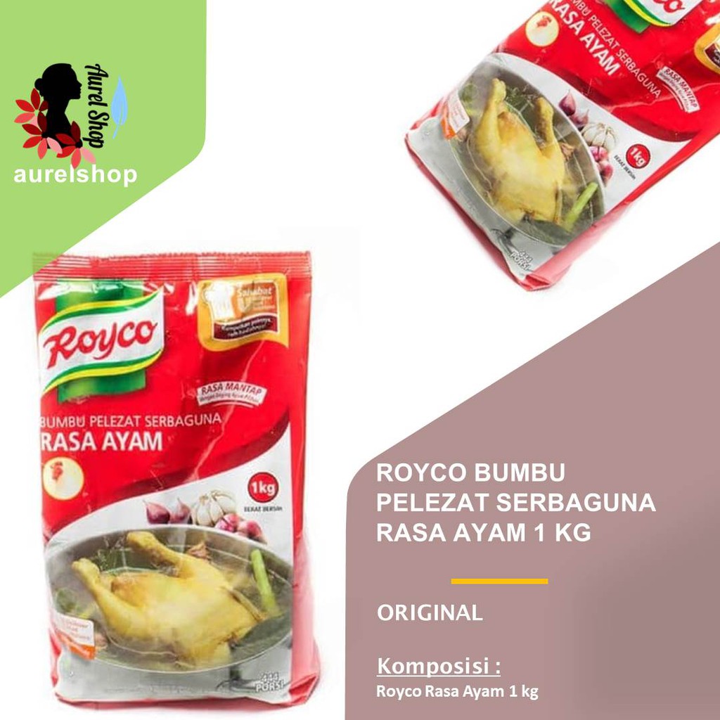 

ROYCO Penyedap Rasa Daging Ayam kemasan 1 kg