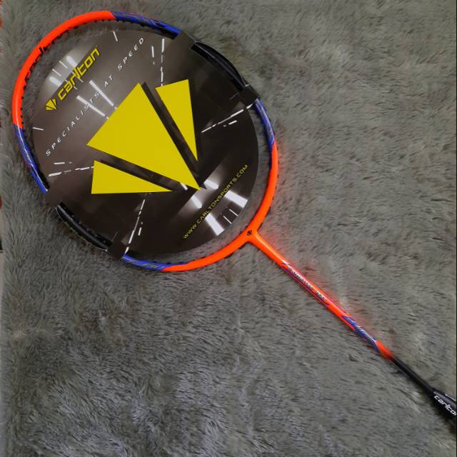 RAKET BADMINTON CARLTON CARBOTEC 1100 (DIJAMIN 100% ORIGINAL) MAX TENSION 30 LBS