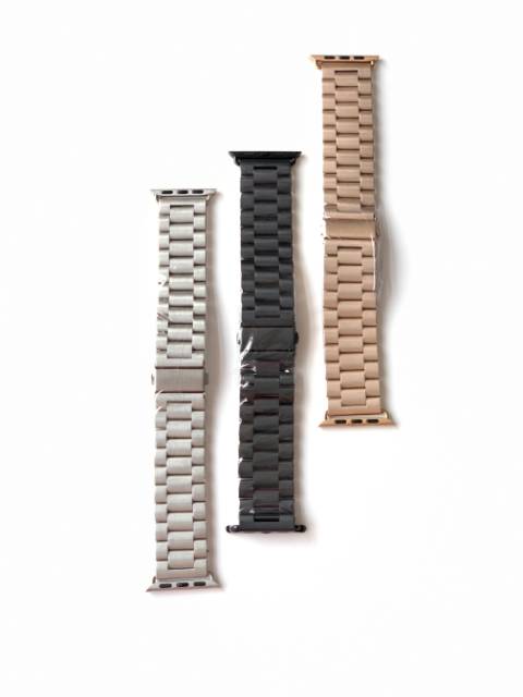 Roppu Stainless Steel Metal Strap for Apple Watch Series 1 2 3 4 (38mm,40mm,42mm,44mm)