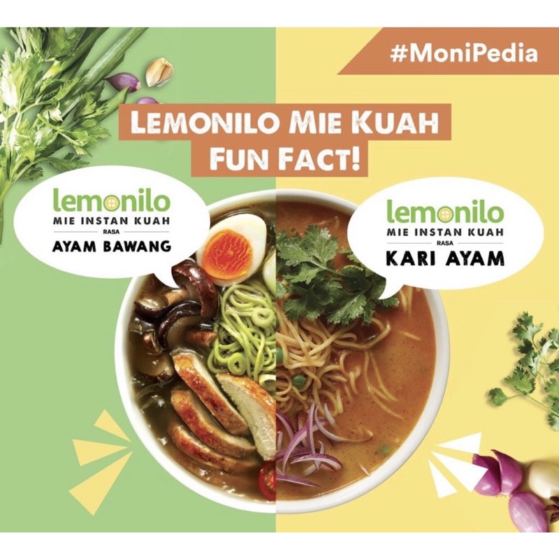 

Lemonilo Mie Instant Sehat 70gr - Kari