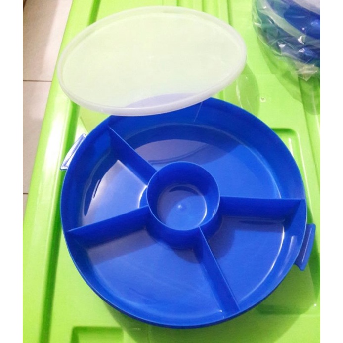 Tempat makan ,rantang plastik catering per set isi 3