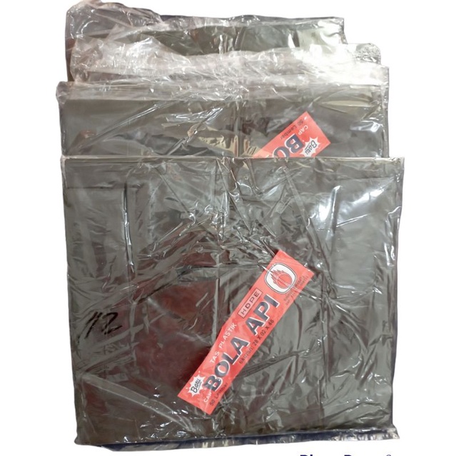 Kantong Plastik / Kresek HDPE Bola api 28x48