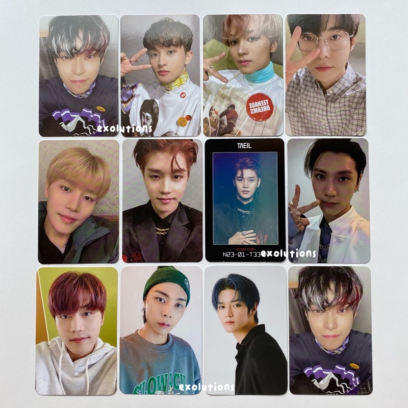 NCT Doyoung Mark Haechan Taeil Ten Johnny Taeyong Official Photocard [BACA DESC‼️] PC Album Sticker Sticky Seoul City Jewel Case Neo Zone N Ver Resonance Arrival Access Card Future Slow Acid Autumn SG Photopack Seasons Greetings