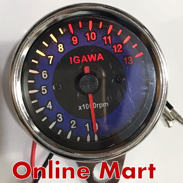 speedometer rpm crome universal murah