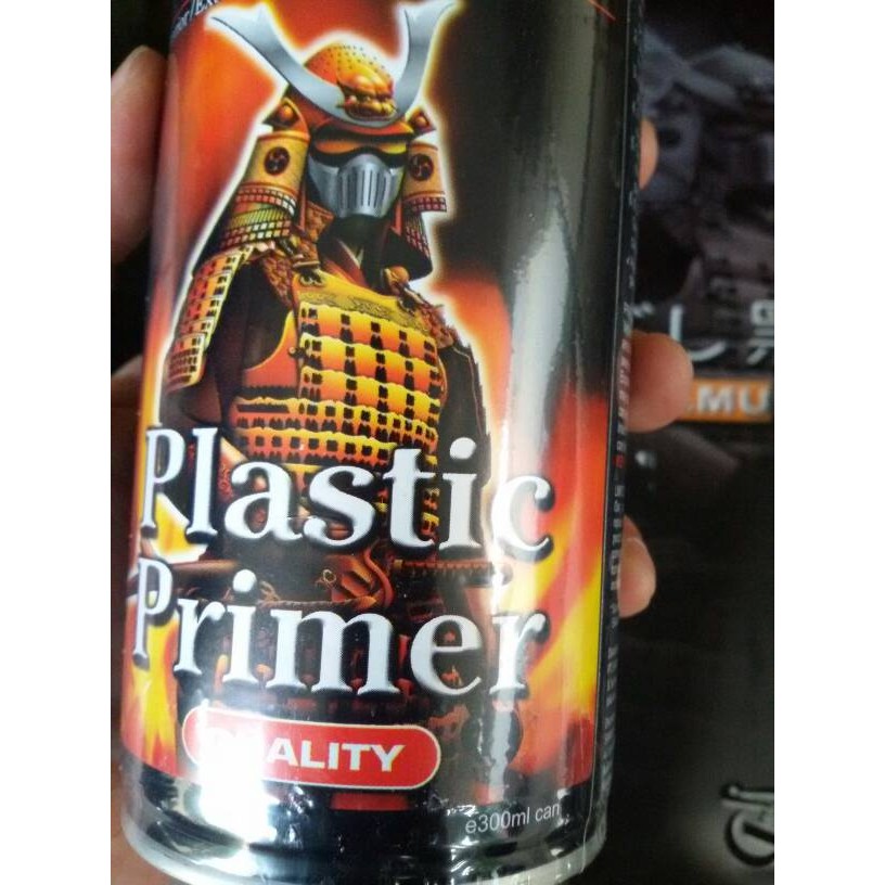 SAMURAI PAINT KPP PLASTIC PRIMER 300ml.Dasaran/Perekat Cat untuk Media Plastik Body Kasar jenis Plas