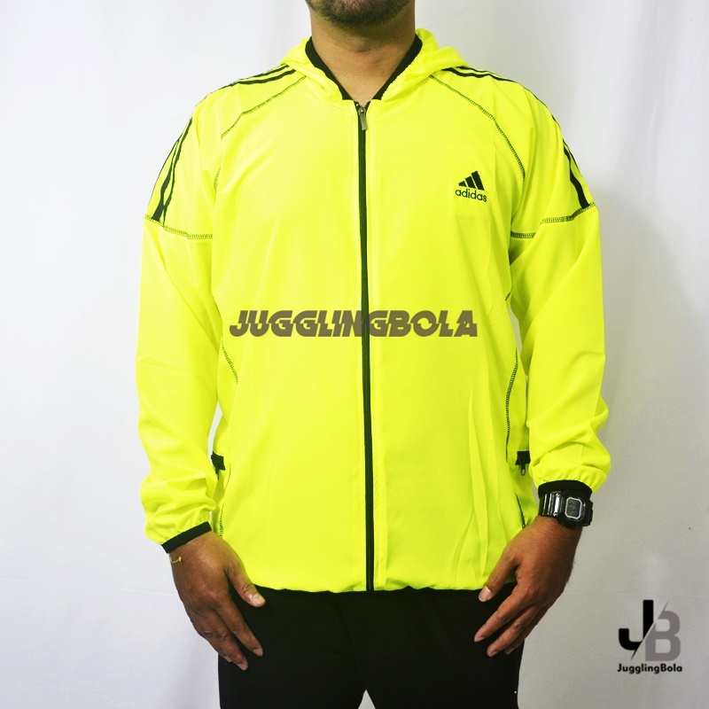 Jaket Parasut Olahraga Running Aguentar Jaket Olahraga Pria JugglingBola