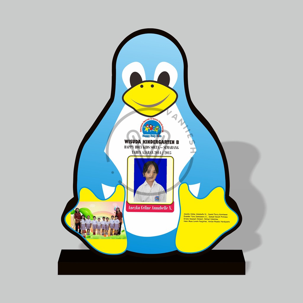 

Plakat Kayu Pinguin
