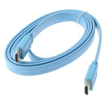 KABEL HDMI 1.5M FLAT COLOR VERSI 1.4