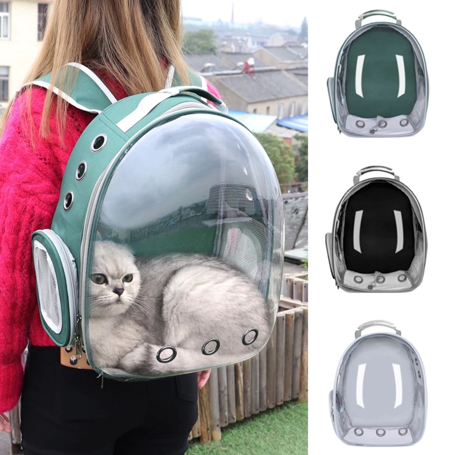 Volk Pets Backpack Travel Bag Cat Dog - Tas Ransel Astronot Kucing Anjing - Travel Bag Pet Carrier Pet Cargo