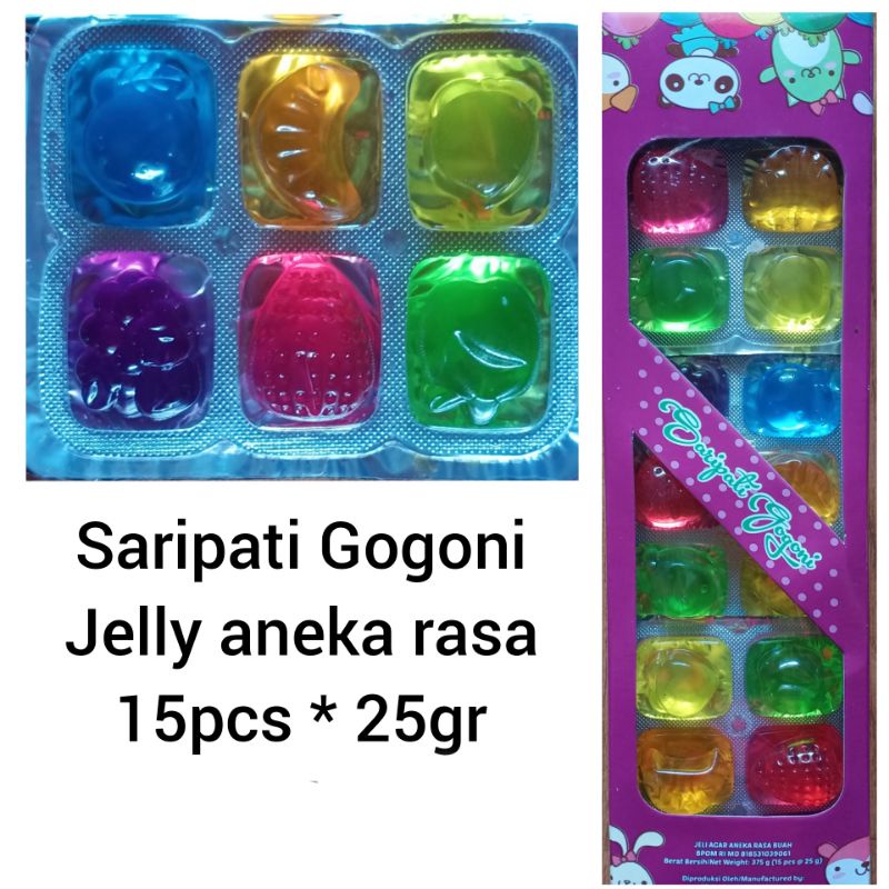 

Jelly Saripati Gogoni 25gr (15pcs)