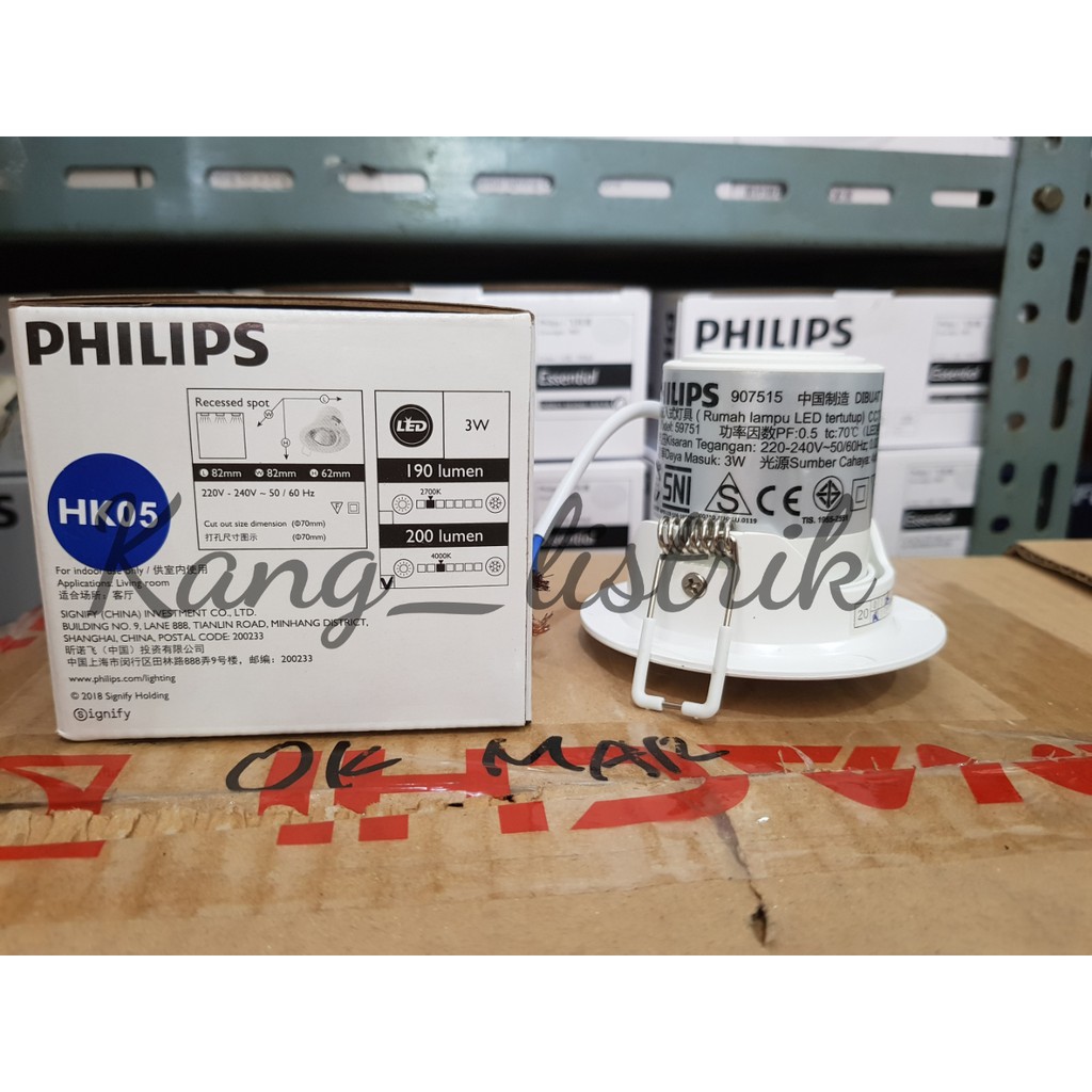 Downlight Philips KYANITE 3W SL201