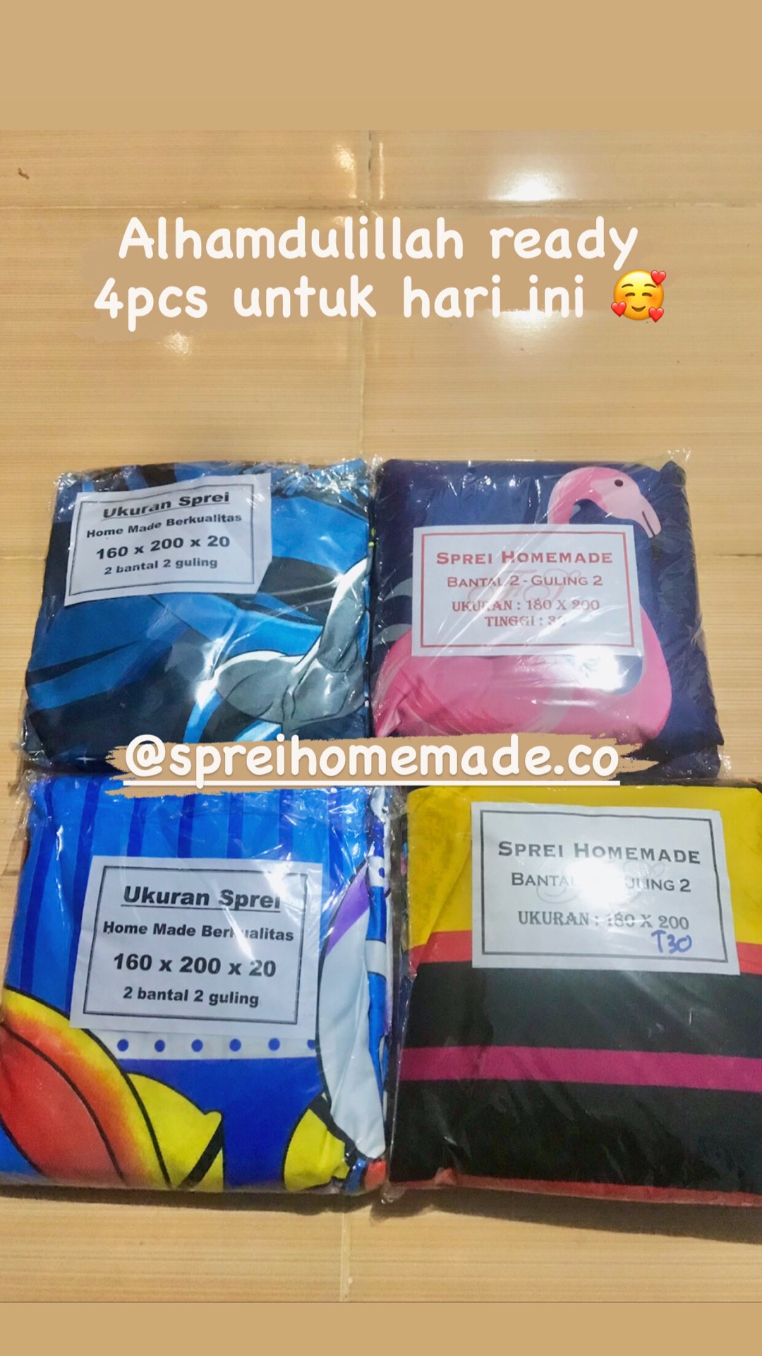 Sprei Homemade