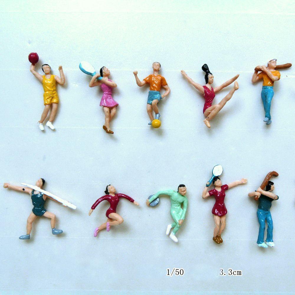 Action Figure Karakter Pose 1: 100 / 1: 75 / 1: 43 / 1: 50 Warna Campur Untuk Mainan Anak