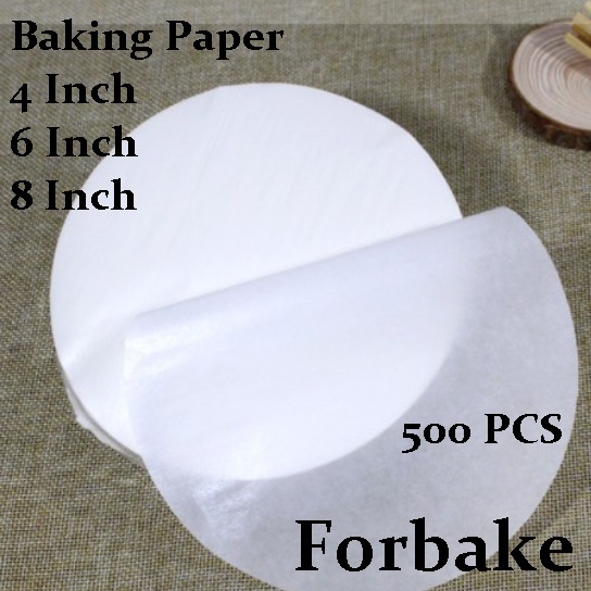 Baking Paper Kertas Bapao Kue Bulat Baking Paper Round 4 6 8 Inch