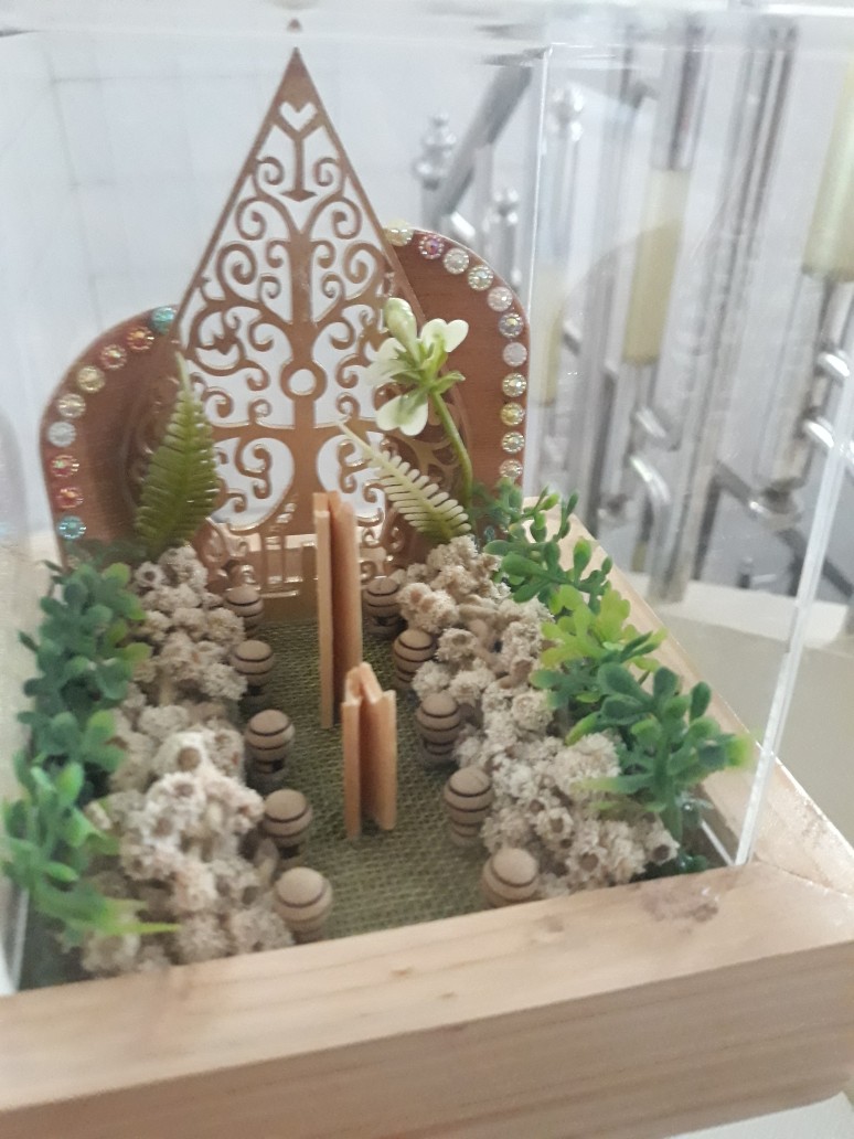 Ring Box Seserahan Rustic Variasi Wayang Tempat Cincin Lamaran
