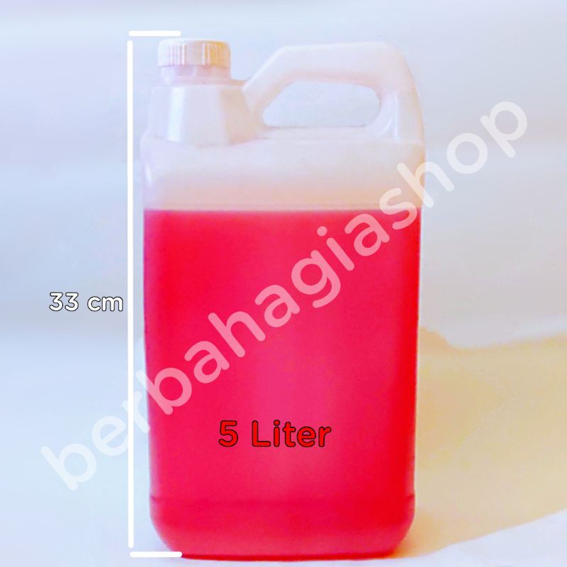 Minyak Sembahyang 5 Liter Merah / Minyak Lilin Puja Bakti 5 Liter