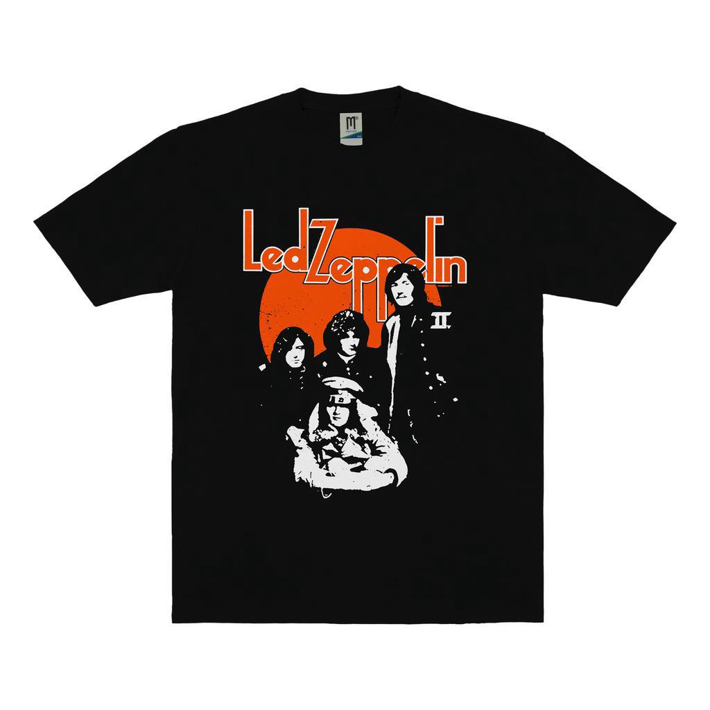 KAOS BAND LED ZEPPELIN II VINTAGE | T-SHIRT BAND LED ZEPPELIN | LED ZEPPELIN HITAM