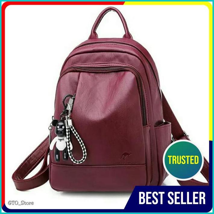 Tas Batam Tas Ransel Wanita Tas Kulit Gratis Aksesories Sara Bag Asli Ori Original terbaru kekinian
