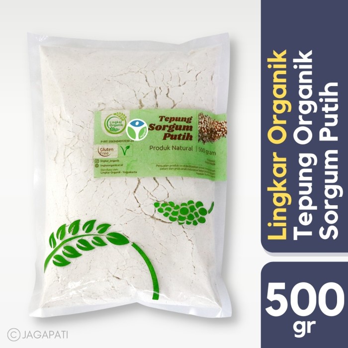 

PROMO [COD] Lingkar Organik - Tepung Sorgum Putih - Organik - Tepung Organik