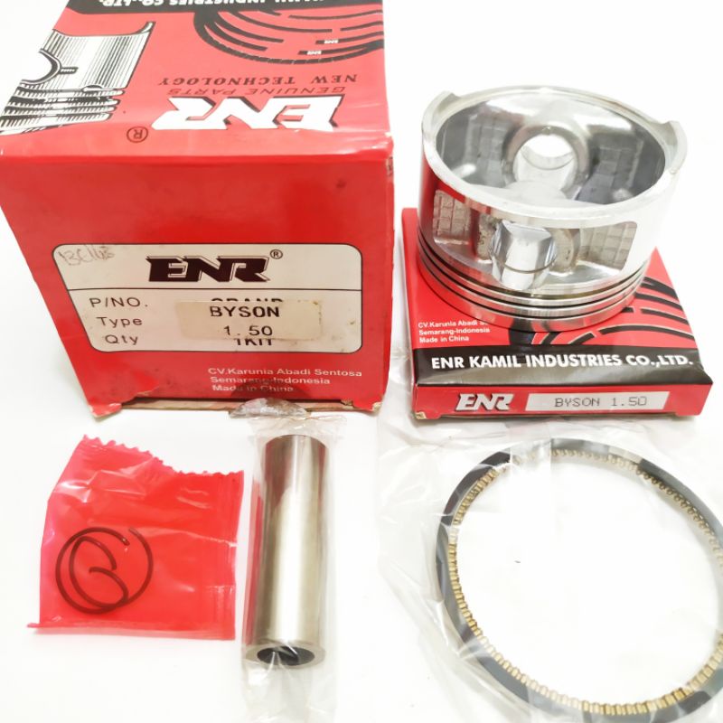 PISTON KIT BYSON UKURAN STD, 0.50,1.00,1.50.2.00 PEN 15MM ENR-Piston kit 1.50