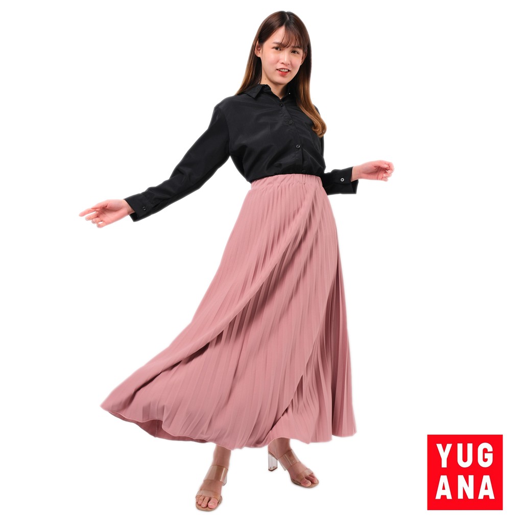BL - MIYA Rok Plisket Jumbo Wanita-3